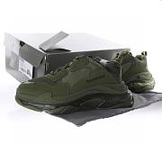 Balenciaga Triple S Clear Sole Dark Green - 541624W2GA12325 - 3