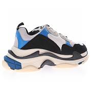 Balenciaga Triple S Black Blue - 536737W09OH1007 - 3