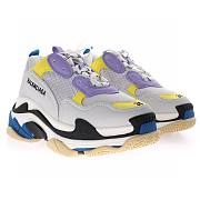 Balenciaga Triple S Purple Yellow Blue - 524039 W09O M9465 - 3