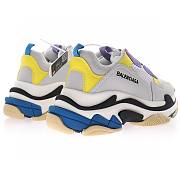 Balenciaga Triple S Purple Yellow Blue - 524039 W09O M9465 - 4