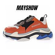 Balenciaga Triple S Orange Grey Black - 541640W09OE7581 - 1