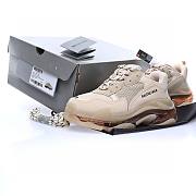 Balenciaga Triple S Clear Sole Beige - 544351W2GA19710 - 4