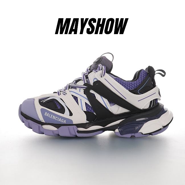 Balenciaga Track Purple White Grey - 542436W1GB95162 - 1