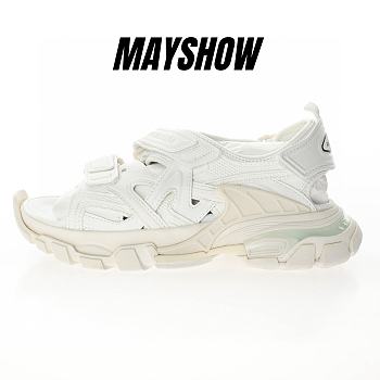 Balenciaga Track Sandal White - 617542W2CC19000