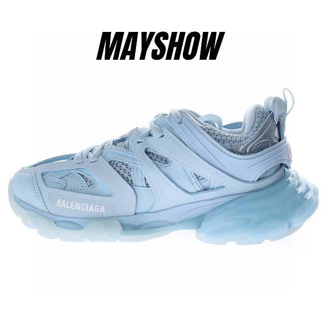 Balenciaga Triple S Clear Sole Light Blue - 647742W3BM24200 - 1