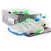 Balenciaga Track White Blue Green - 542023W3AC49034 - 3