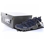 Balenciaga Track Clear Sole Navy Grey - 647742W3BM21213 - 4