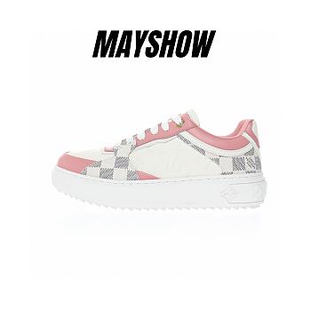 Louis Vuitton Tenis Time Out in Rosa - 1A9PZ3