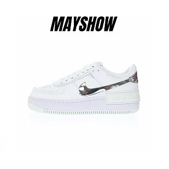 Nike Air Force 1 Shadow White Chrome - DQ0837-100