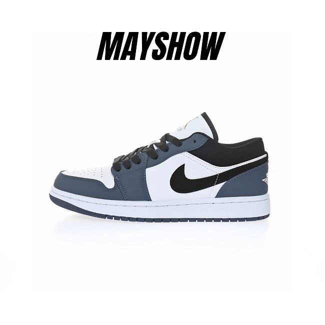 Air Jordan 1 Retro Low Navy (2004) - 309192-101  - 1