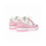 Louis Vuitton Trainer Pink White - 1AA6Y6 - 3