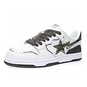 A Bathing Ape Bape SK8 Sta White Silver - 001FWH801020_WHT_A - 4