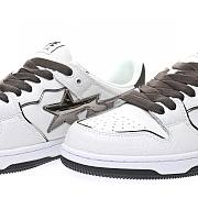 A Bathing Ape Bape SK8 Sta White Silver - 001FWH801020_WHT_A - 5