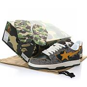 A Bathing Ape Bape SK8 Sta Grey Mustard Yellow - 001FWH801007_GRN_A - 2