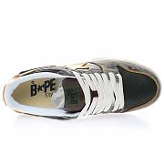 A Bathing Ape Bape SK8 Sta Grey Mustard Yellow - 001FWH801007_GRN_A - 3