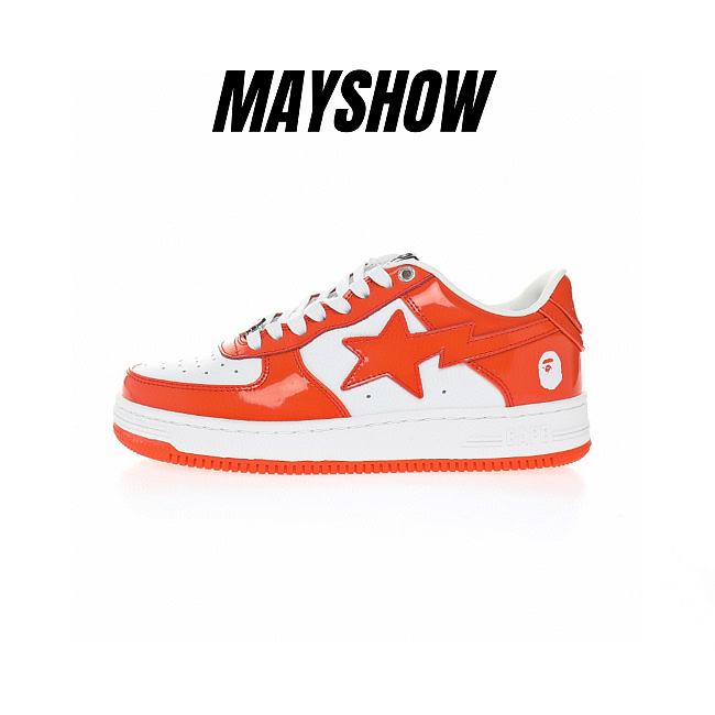 A Bathing Ape Bape Sta Low Orange - 001FWH701001_ORG_A - 1