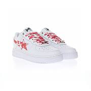 A Bathing Ape Bape Sta Low White ABC Camo Pink - 4