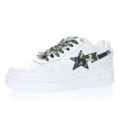 A Bathing Ape Bape Sta Low White ABC Camo Green - 2