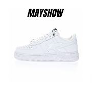  A Bathing Ape Bape Sta Low Triple White - 1H30-191-010_WHT - 1