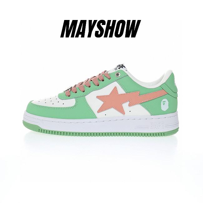 A Bathing Ape Bape Sta Pastel Green - 001FWH701005_GRN_A - 1