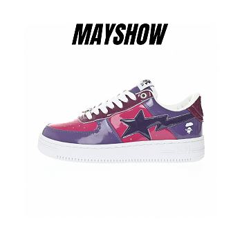 A Bathing Ape Bape Sta Low Color Camo Combo Purple - 001FWH201046_PUR