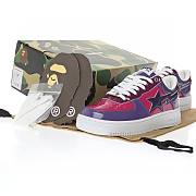 A Bathing Ape Bape Sta Low Color Camo Combo Purple - 001FWH201046_PUR - 3