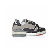 Louis Vuitton LV Trainer Sneaker Low Black Grey - 1A54H5 - 2