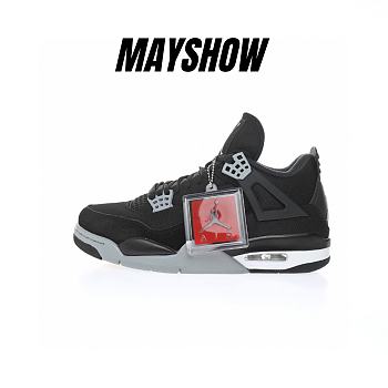  Air Jordan 4 Black Canvas - DH7138-006 