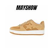 A Bathing Ape Bape Sta Beige Suede - 1H70-191-004 - 1