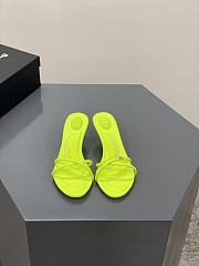  Alexander Wang dahlia 50 sandal in lime lycra - 3