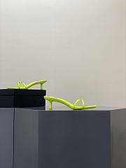  Alexander Wang dahlia 50 sandal in lime lycra - 4