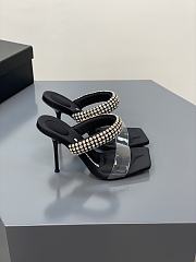 Alexander Wang jessie 105 sandal in crystal pvc - 5