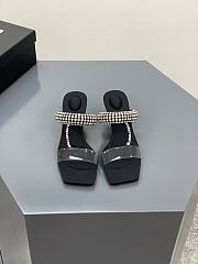 Alexander Wang jessie 55 sandal in crystal pvc - 3