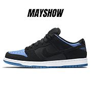 Nike Dunk SB Low Black University Blue - 304292-048 - 1