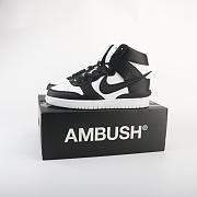 Nike Dunk High Ambush Black White - CU7544-001 - 5