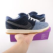  Nike SB Dunk Low Denim Sashiko - CV0316-400  - 2