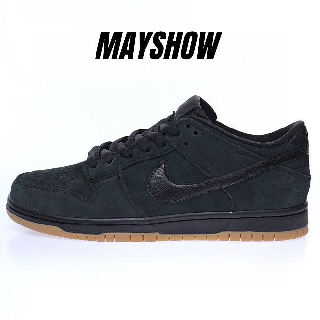 Nike SB Dunk Low IW Black Gum - 819674-002 - 1