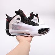 Air Jordan XXXIV White Black Red - AR3240-100/BQ3381-100 - 4