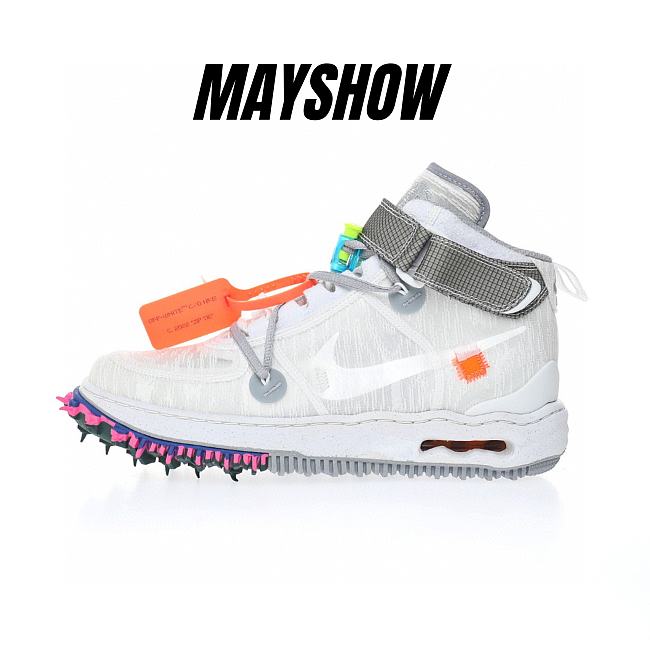 Nike Air Force 1 Mid Off-White White -  DO6290-100 - 1