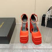 	 Versace Medusa Aevitas 155mm Platform Pumps in Red - 1002005-DRA67_1R33V - 4