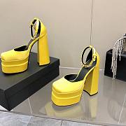 	 Versace Medusa Aevitas 155mm Platform Pumps in Yellow - 1002005-DRA67_1Y02V - 2