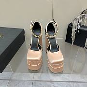 Versace Medusa Aevitas 155mm Platform Pumps in Nude - 1002005-DRA67_1PE6V - 5