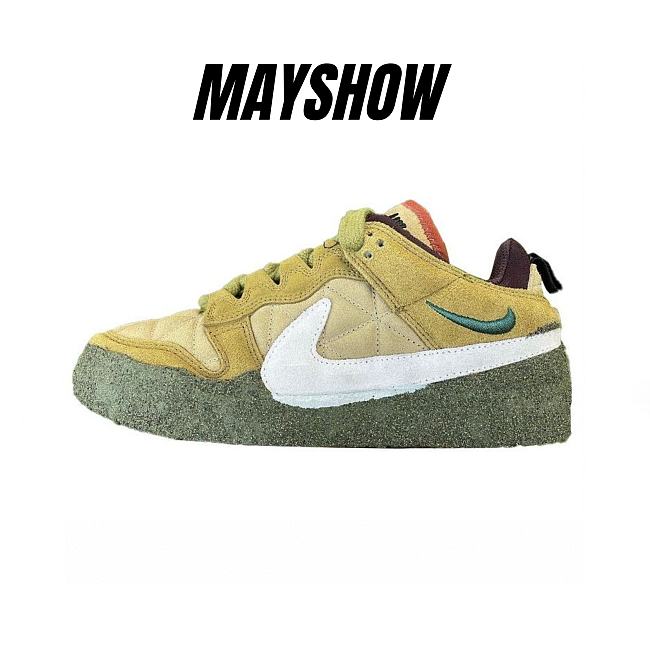 Nike CPFM Flea 1 Cactus Plant Flea Market Tan Mossy Green - DM0430-700 - 1