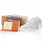 Louis Vuitton Nike Air Force 1 Low By Virgil Abloh Grey AEU3BM16M691 - 5