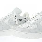 Louis Vuitton Nike Air Force 1 Low By Virgil Abloh Grey AEU3BM16M691 - 4