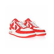 Louis Vuitton Nike Air Force 1 Low By Virgil Abloh Red AEU3BM16M692 - 3