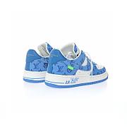 Louis Vuitton Nike Air Force 1 Low By Virgil Abloh Light Blue AEU3BM16M693 - 2