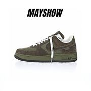 Louis Vuitton Nike Air Force 1 Low By Virgil Abloh Khaki AEU3BM16M697 - 1