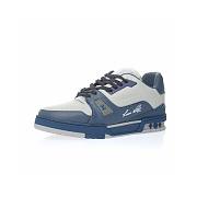 	 Louis Vuitton Trainer Navy Blue Signature - 1AA6V7 - 2