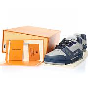 	 Louis Vuitton Trainer Navy Blue Signature - 1AA6V7 - 5